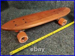 Vintage NOS 1970s MPI Old School Skateboard Deck Jimbo Phillips Dark Mahogany