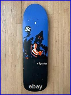 Vintage NOS 1991 G&S Willy Santos OG Skateboard Rare early 90s BPSW