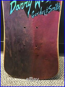 Vintage NOS G&S Danny Webster Car mini skateboard deck Santa Cruz Natas Powell