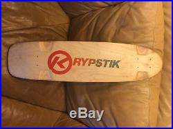 Vintage NOS Kryptonics Krypstik Skateboard Deck Original