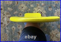 Vintage NOS OG Steve Caballero 7ply Yellow D&B skateboard deck Powell Peralta