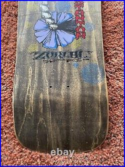 Vintage NOS OG Zorlac Scott Stanton Clown skateboard deck 1988 Pushead Art