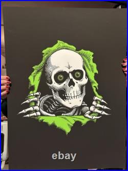 Vintage NOS POWELL PERALTA Ripper Skateboard Poster OG