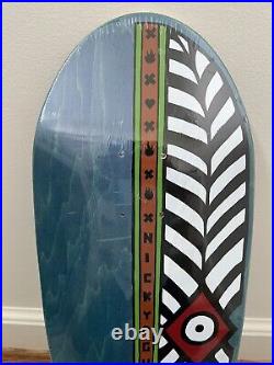 Vintage NOS Powell Peralta Nicky Guerrero Feather mini skateboard deck