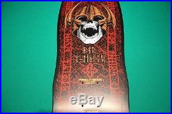 Vintage NOS Powell Peralta Per Welinder Skateboard Deck 1980s Black Seven Ply