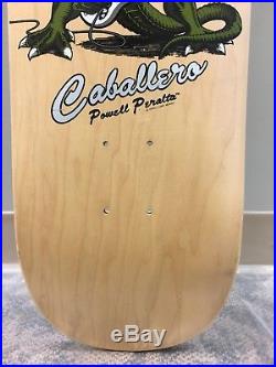 Vintage NOS Powell Peralta Steve Caballero Bass Guitar Dragon skateboard deck