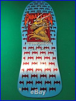 Vintage NOS Powell Peralta Steve Caballero Skateboard Deck Dragon Bats SIGNED