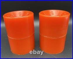Vintage NOS Powerflex 5 ORANGE Skateboard Wheels 1970's oj sims juice road rider