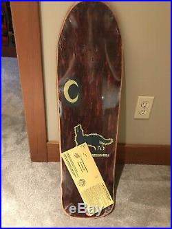 Vintage NOS SANTA CRUZ Jeff Kendall Wolf Skateboard Deck Still in Shrink Hosoi