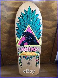 Vintage NOS SMA Natas Kaupas Black Panther Skateboard Deck 80s SC OG