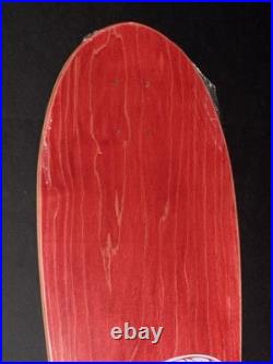Vintage NOS Santa Cruz John Lucero Street Thing Skateboard 80s Mint NOS Red Stn
