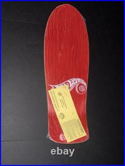 Vintage NOS Santa Cruz John Lucero Street Thing Skateboard 80s Mint NOS Red Stn