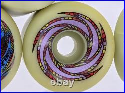 Vintage NOS Santa Cruz OJII TEAM RIDER Skateboard Wheels 95 61mm NATURAL