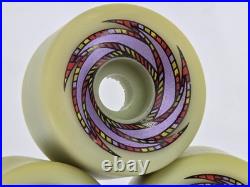 Vintage NOS Santa Cruz OJII TEAM RIDER Skateboard Wheels 95 61mm NATURAL