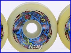Vintage NOS Santa Cruz OJII TEAM RIDER Skateboard Wheels 95 61mm NATURAL