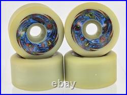 Vintage NOS Santa Cruz OJII TEAM RIDER Skateboard Wheels 95 61mm NATURAL