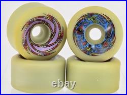 Vintage NOS Santa Cruz OJII TEAM RIDER Skateboard Wheels 95 61mm NATURAL