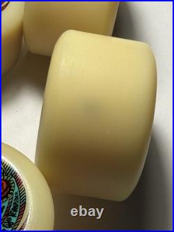 Vintage NOS Santa Cruz OJII TEAM RIDER Skateboard Wheels 95 61mm NATURAL