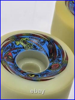 Vintage NOS Santa Cruz OJII TEAM RIDER Skateboard Wheels 95 61mm NATURAL