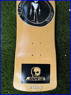 Vintage NOS Skull Skates Duane Peters Alien Skateboard