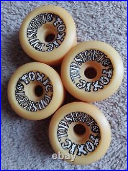 Vintage NOS Toxic skateboard wheels