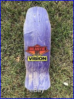Vintage NOS Vision Beastie Boys Skateboard Rare Def Jam