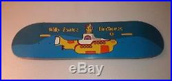Vintage NOS Willy Santos Birdhouse Beatles skateboard Sean Cliver Rare