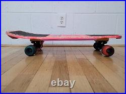 Vintage Nash Hot Pink Red Line Executioner Skateboard 1985 1980s 80s
