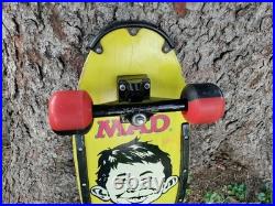 Vintage Nash Mad Magazine Skateboard Man On Board 1987