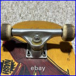 Vintage Nash Manufacturing Skateboard Rare Yellow Bat 1994