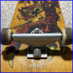 Vintage Nash Manufacturing Skateboard Rare Yellow Bat 1994