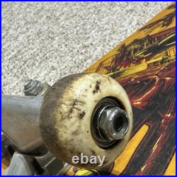 Vintage Nash Manufacturing Skateboard Rare Yellow Bat 1994