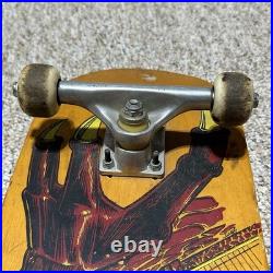 Vintage Nash Manufacturing Skateboard Rare Yellow Bat 1994