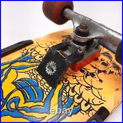 Vintage Nash Red Line Executioner Orange Skateboard Deck Dragon XR-2 Trucks 1985