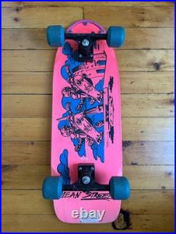 Vintage Nash Red Line Mean Street Skateboard Original 1986 Complete Setup
