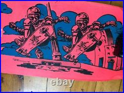Vintage Nash Red Line Mean Street Skateboard Original 1986 Complete Setup