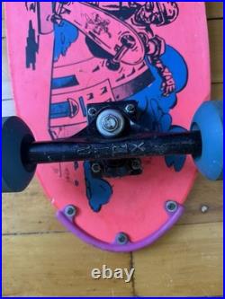 Vintage Nash Red Line Mean Street Skateboard Original 1986 Complete Setup