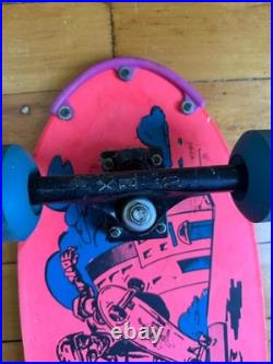 Vintage Nash Red Line Mean Street Skateboard Original 1986 Complete Setup