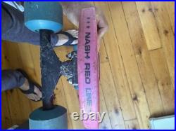 Vintage Nash Red Line Mean Street Skateboard Original 1986 Complete Setup