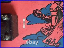 Vintage Nash Red Line Mean Street Skateboard Original 1986 Complete Setup