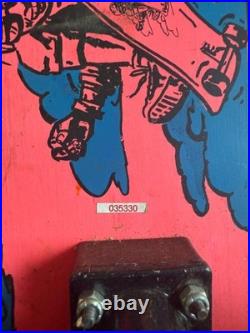Vintage Nash Red Line Mean Street Skateboard Original 1986 Complete Setup