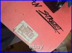 Vintage Nash Red Line Mean Street Skateboard Original 1986 Complete Setup