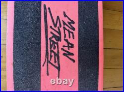 Vintage Nash Red Line Mean Street Skateboard Original 1986 Complete Setup