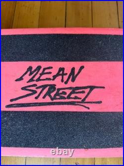 Vintage Nash Red Line Mean Street Skateboard Original 1986 Complete Setup