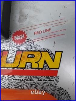 Vintage Nash Redline Afterburn Metal Base 1980s Skateboard