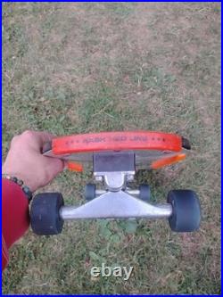 Vintage Nash Redline Afterburn Metal Base 1980s Skateboard