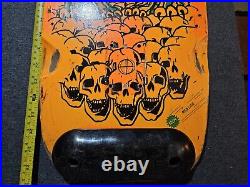 Vintage Nash Redline Executioner Skateboard Rare Orange Dragon