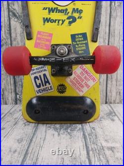 Vintage Nash Skateboard Mad Magazine (1987, Nash) Mad Man On Board Pre-Owned