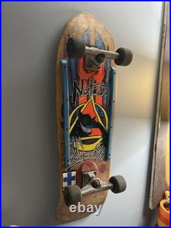 Vintage Natas Kaupas Evil Cat Skateboard Santa Monica Airlines Indy Slimeballs