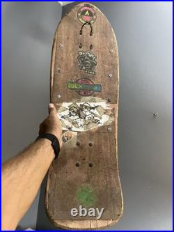 Vintage Natas Kaupas Evil Cat Skateboard Santa Monica Airlines Indy Slimeballs